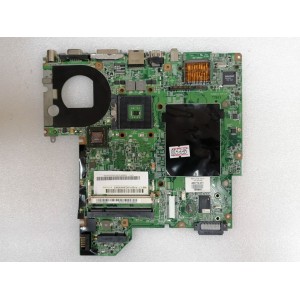 MB BAD - донор HP dv2000 (460716-001, 417112-001) 06230-5M, 48. 4Y001. 05M, Intel SLA5U LE82PM965, Intel SLA5Q NH82801HBM, nVidia G86-630-A2, 2 чипа Qimonda HYB18H512321BF-14