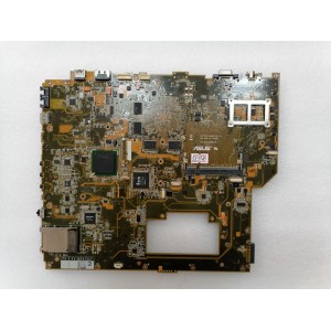 MB BAD - донор Asus G2S MB. (60-NJYMB1000-C01P) A7S REV: 2.1, P/N:08G27AS0021W, Intel SLA5Q NH82801HBM, nVidia G84-750-A2, Intel SLA5U LE82PM965, 4 чипа Qimonda HYB18H512321BF-14