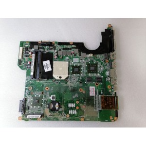 MB BAD - донор HP Pavilion dv5-1000 MB. (31QT8MB0010, 482324-001) DA0QT8MB6G0 REV: G, ATI 216-0707011, AMD 215-0674034, AMD 218S7EBLA12FG, 4 чипа Qimonda HYB18T512161B2F-20