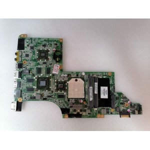MB BAD - донор HP Pavilion dv6-3000 MB. (603939-001, 31LX8MB0060) DA0LX8MB6D0 REV: D, AMD 216-0752001, ATI 216-0772000, AMD 218-0697014, 9 чипов Samsung 013 K4W1G1646E-HC12