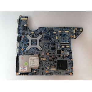 MB BAD - донор HP Pavilion dv4 Compaq CQ40/CQ45 MB.(496730-001) JAL50 MB. LA-4102P DIS 512M, REV: 1.0., Intel SLB8Q, nVidia G98-600-U2, Intel SLB97, 4 чипа Hynix HY5PS1G1631C FR-25