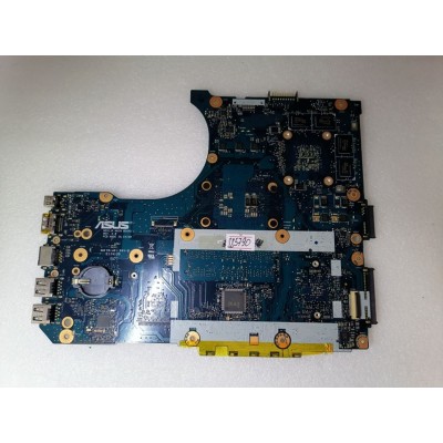 MB BAD - под восстановление Asus G551JX MB._0M/I7-4720HQ/AS (V4G) (90NB08C0-R00040, 60NB08C0-MB4100) N551JK REV. 2.0, nVidia N16P-GT-A2, HUB, 8 чипов SK hynix H5TC4G63AFR 11C - была рабочая материнка, но понадобился проц - снято CPU 