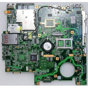 MB BAD - донор Asus F5VL MB. (NLJMB1000-B16) P/N: 08G2005FL20J REV: 2.0, ATI 216PVAVA12FG, SIS 671DX, SIS 968, 4 чипа Hynix HY5PS561621A-FP25