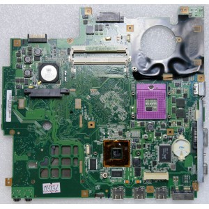 MB BAD - донор Asus F5VL MB. (NLJMB1000-B13) P/N: 08G2005FL20G REV: 2.0, ATI 216PVAVA12FG, SIS 671DX, SIS 968, 4 чипа Hynix HY5PS561621A-FP25