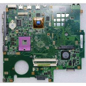 MB BAD - донор Asus F5VL MB. (NLJMB1000-B03) P/N: 08G2005FL20J REV: 2.0, ATI 216PVAVA12FG, SIS 968, 4 чипа Qimonda HYB18T256161BF-25