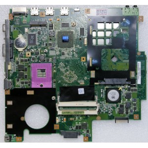 MB BAD - донор Asus F5VL MB. (NLJMB1000-B16) P/N: 08G2005FL20G REV: 2.0, ATI 216PVAVA12FG, SIS 671DX, SIS 968, 4 чипа Hynix HY5PS561621A-FP25