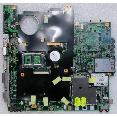 MB BAD - донор Asus F5VL MB. (NLJMB1000-B38) P/N: 08G2005FL20Q REV: 2.0, ATI 216PVAVA12FG, SIS 671DX, SIS 968, 4 чипа Qimonda HYB18T256161BF-25