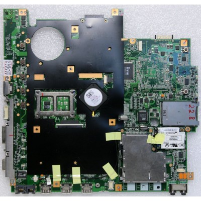 MB BAD - донор Asus F5VL MB. (NLJMB1000-B03) P/N: 08G2005FL20J REV: 2.0, ATI 216PVAVA12FG, SIS 671DX, SIS 968, 4 чипа Qimonda HYB18T256161BF-25