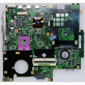 MB BAD - донор Asus F5VL MB. (NLJMB1000-B03) P/N: 08G2005FL20J REV: 2.0, ATI 216PVAVA12FG, SIS 671DX, SIS 968, 4 чипа Qimonda HYB18T256161BF-25