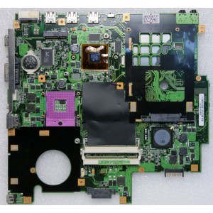 MB BAD - донор Asus F5VL MB. (NLJMB1000-B16) P/N: 08G2005FL20J REV: 2.0, ATI 216PVAVA12FG, SIS 671DX, SIS 968, 4 чипа Hynix HY5PS561621A-FP25