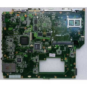 MB BAD - донор Asus A7S, G2S MAIN_BD._0M/PENRYN/NB9/AS R2.1(V256M-INF) (EN*63297) (60-NQEMB1000-A13) A7S P/N:08G27AS0021J REV:2.1., Intel SLB9A, nVidia G84-53-A2, Intel LE82PM965 SLA5U, 4 чипа Qimonda HYB18H512321BF-14