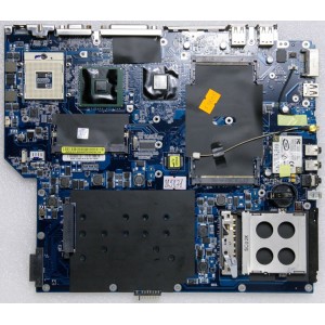 MB BAD - донор Asus A7V, Z83V MAIN_BD. (60-ND0MB1000-C01) P/N: 08-27AV0021I REV: 2.1., Intel SL7W6, Intel SL863, ATI 216CPHAKA13F, 4 чипа Infineon HYB18T256321F-20