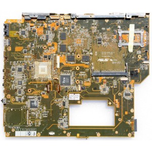 MB BAD - донор Asus A7S, G2S MAIN_BD._0M/PENRYN/NB9/AS R2.1(V256M-INF) (EN*63297) (60-NJYMB1000-C12) A7S P/N:08G27AS0021 I REV:2.1., Intel LE82PM965 SLA5U, 4 чипа Hynix HY5RS123235B - снято GPU