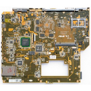 MB BAD - донор Asus A7S, G2SG MAIN_BD. (60-NGPMB1000-B03) P/N: 08G2002GG20 I REV: 2.0., Intel LE82PM965 SLA5U, Intel NH82801HBM SLA5Q, 4 чипа Qimonda HYB18H512321BF-14 - снято GPU MB BAD - донор Asus A7S, G2SG MAIN_BD. (60-NGPMB1000-B03) P/N: 08G2002GG20 I REV: 2.0., Intel LE82PM965 SLA5U, Intel NH82801HBM SLA5Q, 4 чипа Qimonda HYB18H512321BF-14 - снято GPU