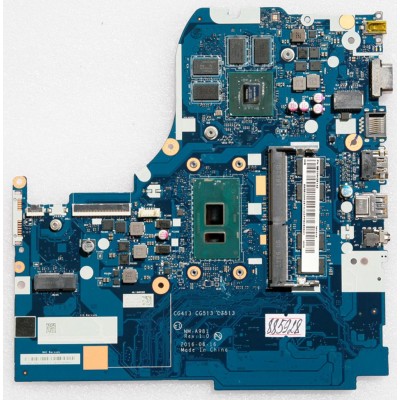 MB BAD - под восстановление Lenovo IdeaPad 310-15ISK (P/N: 5B20M29142) CG413 CG513 CZ513 NM-A981 REV: 1.0., Intel Core i5-7200U - SR2ZU, nVidia N16V-GMR1-S-A2, 4 чипа SK hynix H5TC4G63CFR, 4 чипа Micron D9TBK