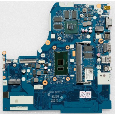 MB BAD - под восстановление Lenovo IdeaPad 310-15ISK (P/N: 5B20N87019) CG411 CG511 CZ411 CZ511 NM-A751 REV: 1.0., Intel Core i3 6006U - SR2UW, nVidia N16V-GM-B1, 4 чипа SK hynix H5TC4G63CFR, 4 чипа Micron D9SRL