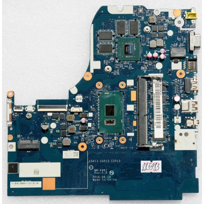 MB BAD - под восстановление Lenovo IdeaPad 310-15ISK (P/N: 5B20M29142) CG413 CG513 CZ513 NM-A981 REV: 1.0., Intel Core i5-7200U - SR2ZU, nVidia N16V-GMR1-S-A2, 4 чипа Micron D9SMP, 4 чипа SEC 643 K4A8G16