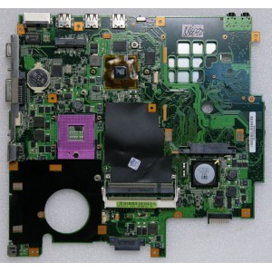 MB BAD - донор Asus F5SL MAIN_BD (60-NM7MB1000-B17) F5SL P/N: 08G2005FS20J REV: 2.0, SIS 671DX, SIS 968, ATI 216-0707009, 4 чипа Qimonda HYB18T512161B2F-25