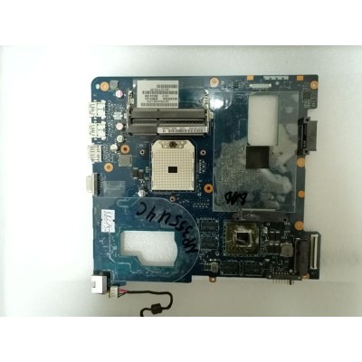 MB BAD - под восстановление Samsung NP355U4C (BA59-03402A) QMLE4 LA-8863P REV: 1.0., AMD 216-0833000, AMD 218-0755097, 8 чипов Samsung K4W2G1646C-HC11
