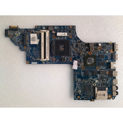 MB BAD - донор HP Pavilion DV6-7056ER, 48.4ST10.021, nVidia ?,  8 чипов Hynix H5TQ2G63BFR 11C 202A