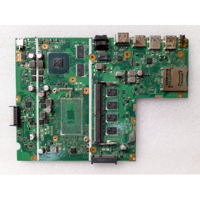 MB BAD - донор Asus X541UAK MB._0M (90NB0CF0-R0B400, 60NB0CF0-MBB400 (200)) X541UVK REV. 2.0, nVidia N16V-GMR1-S-A2,  4 чипов  SEC 719 K4W4G16 46E BC1A, 8 чипов SEC 737  K4A4G08 5WE BCPB