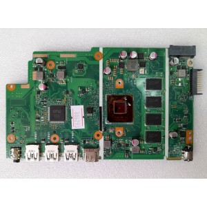 MB BAD - донор Asus X540MA MAIN_BD._4G (60NB0IR0-MB2030 R200) X540MA REV. 2.0,SR3S0, 4 чипа  7ZC47 D9TFT
