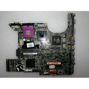 MB BAD - под восстановление HP Pavilion dv9500 (447982-001, DA0AT5MB8E0 REV:E) Intel LE82PM965 SLA5U, Intel NH82801HBM SLA5Q, nVidia G86-730-A2, TPA0312-78T, HYNIX HY5PS561621B-FP-25, ENE KB3926QF A1, RICOH R5C833, RTL8111B, MAX8770, ALC268