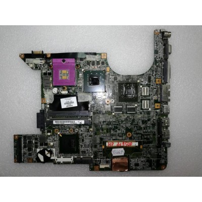 MB BAD - под восстановление HP Pavilion dv9500 (447982-001, DA0AT5MB8E0 REV:E) Intel LE82PM965 SLA5U, Intel NH82801HBM SLA5Q, nVidia G86-730-A2, TPA0312-78T, HYNIX HY5PS561621B-FP-25, ENE KB3926QF A1, RICOH R5C833, RTL8111B, MAX8770, ALC268