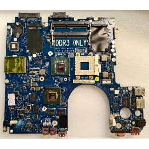 MB BAD - под восстановление (возможно даже рабочая) Samsung NP-R560 - B302 (BA92-04953A) 0SL02 MAIN B'D Rev:1.0 (08-04-30)-06, Intel SLB97, Intel AF82801 I BM F821HA38 SLB8Q, nVidia G96-600-A1, 4 чипа Samsung K4J52324QE-BC12, прогар возле разъёма пит