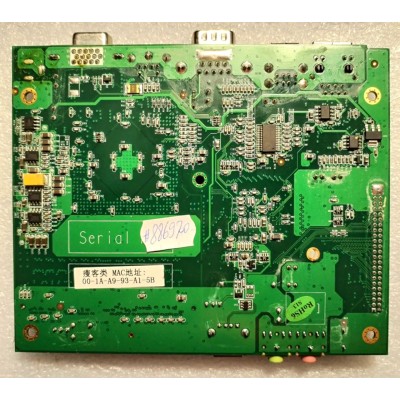 MB BAD - под восстановление (возможно даже рабочая) Centerm Information Thin Client F2950 V1.10 DSN:HERZ PCB:LMQ 2009-01-21 CP8B (E243951) Chips AMD Geode LX800 500MHz, AMD Geode ALXD800EEXJ2VD, AMD Geode CS5536AD, WinBond W83627HG-AW, RMC RTL8139D, WinBo