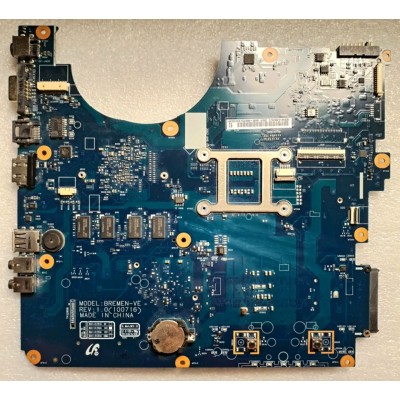 MB BAD - под восстановление Samsung R540 (BA92-06972A) BREMEN-VE REV: 1. 0, Intel SL6ZS, ATI 216-0774009, 8 чипов Samsung K4W1G1646E-HC12
