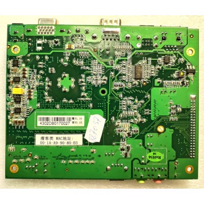 MB BAD - под восстановление (возможно даже рабочая) Centerm Information Thin Client F2950 V1.10 DSN:HERZ PCB:LMQ 2009-01-21 CP8B (E243951) Chips AMD Geode LX800 500MHz, AMD Geode ALXD800EEXJ2VD, AMD Geode CS5536AD, WinBond W83627HG-AW, RMC RTL8139D, WinBo