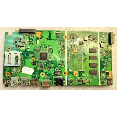 MB BAD - донор Asus X541NA (60NB0E80-MB1230) X541NA MAIN BOARD REV. 2. 1, 4 чипа MICRON 7FP75 D9SHD, 4 чипа MICRON 7EP75 D9SHD, снято CPU