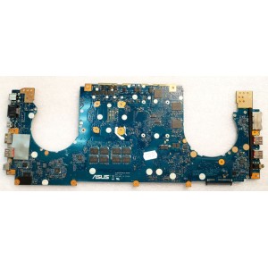 MB BAD - донор Asus GL502VM (60NB0DR0-MB2021(201), 69N10SM11C01P(01)) GL502VM MAIN BOARD REV. 2. 0, Intel SR2FQ, Intel SR204, nVidia N17E-G1-A1, 3 чипа MICRON 6PA47 D9TCB, 3 чипа MICRON 60A47 D9TCB, 8 чипов MICRON 6QB75 D9TBH, скол на одном CPU