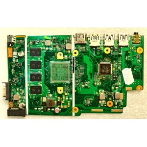 MB BAD - донор Asus X540MA (60NB0IR0-MB2100) X540MA MAIN BOARD REV. 2. 0, 4 чипа SEC K4F8E30 4HBMGCJ