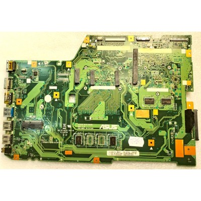 MB BAD - донор Asus X751SJ (60NB07S0-MB5011, 69N0U1M10A12(01)) X751SA MAIN BOARD REV. 2. 0, Intel SR29E, nVidia N16V-GM-B1, 4 чипа Samsung K4W2G16460-BC1A, 4 чипа MICRON 6GN77 D9RVX, 2 чипа MICRON 6FN77 D9RVX
