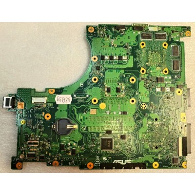 MB BAD - под восстановление Asus N56JK (60NB06D0-MB1040-201, 31NJ8MB0220), N56JK MAIN BOARD REV. 2. 0, Intel SR17E, Intel SR15G, nVidia N15P-GT-A2, 8 чипов Samsung K4W2G1646Q-BC1A, паянные CPU и HUB