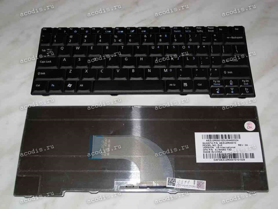 Clavier Acer QWERTY Espagnol Pour Aspire 2420, 2920, 2920Z - Neuf Sous Blister