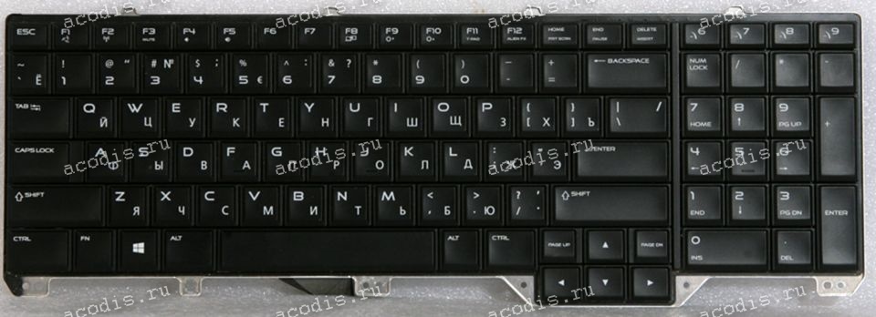 thumbnail image 2 of Replacement Keyboard For Dell Alienware 14 M14x R3 – NSK-LB0BC PK130US1B17 2 of 5