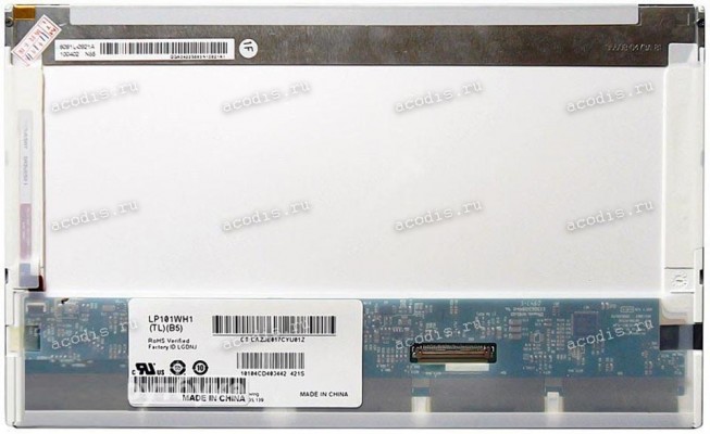 LP101WH1-TLB5 1366x768 LED 40 пин  NEW