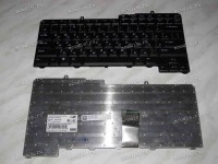 Keyboard Dell Inspiron 131L, 1501, 630m, 640m, 6400, 9400, E1405, E1505, E1705  / XPS M (Black/Matte/US)