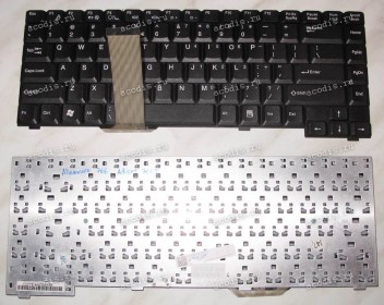 Keyboard Dell Alienware 766 N766, Advent 7008 (Black/Matte/US) чёрн. матов.