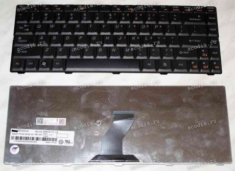 Keyboard Lenovo IdeaPad B450 p/n:25009181, 25009183 (Black/Matte/US) чёрная матовая
