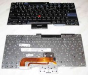 Keyboard Lenovo ThinkPad R60*, R61, T60*, T61, T400, Z60*, Z61*  чёрная матовая PointStic (42T3255, 42T3287, MW-90NL)