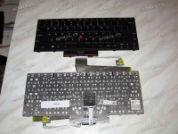 Keyboard Lenovo ThinkPad Edge 15, E50 p/n:142020-001 (Black/LED/Matte/US) чёрная матовая PointStick