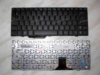 Keyboard Asus eeePC 1000, 1000H, 1000HE, 1000HA, 1000HD (Black/Matte/UK) чёрная матовая