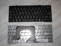 Keyboard Founder S260 / Alienware Sentia M3200 / Uniwill 223II0, N223II0 (Black/Matte/US) чёрная матовая