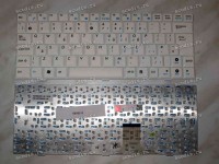 Keyboard Asus eeePC 1000, 1000H, 1000HE, 1000HA, 1000HD (White/Matte/UK) белая матовая