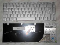Keyboard Asus A8*,A86,A88,V6000*,V6800*,VX1,W3*,W3000*,W6,W6000,Z99*(Silver/Matte/UK) серебристая матовая