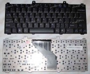 Keyboard Dell Inspiron 700m, 710m, iRu Novia 3221W, Aopen 1551 (Black/Matte/US) чёрная матовая